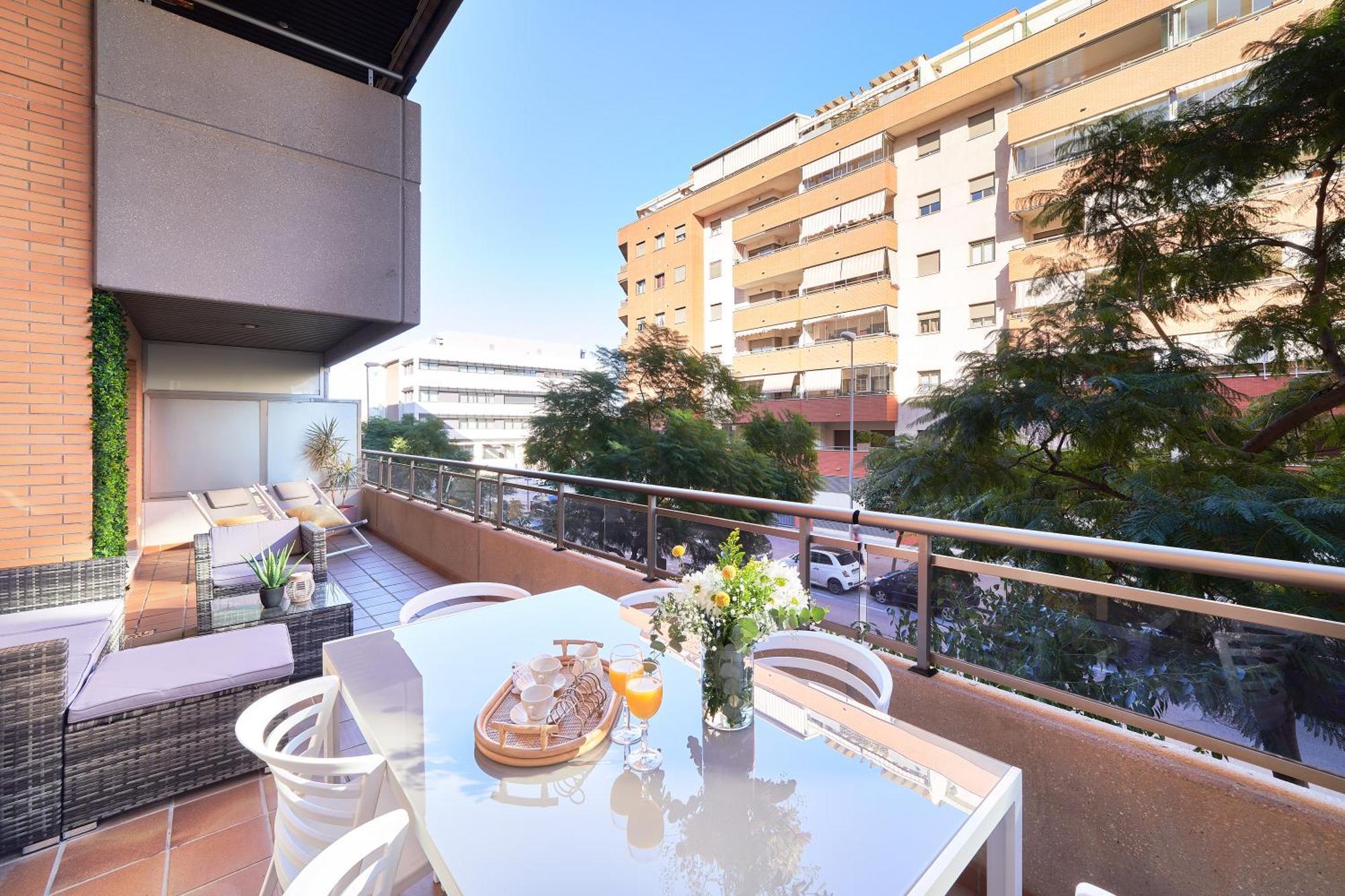 Apartamento Iloftmalaga Parque Litoral Exterior foto